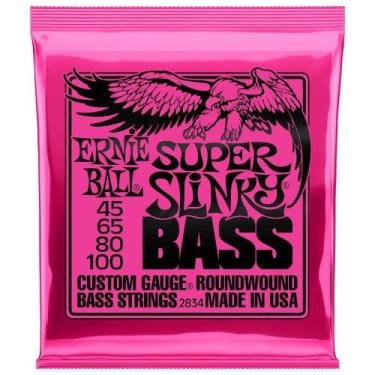 Imagem de Encordoamento Para Baixo Ernie Ball 4 Cordas 045 2834
