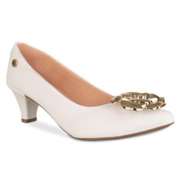 Imagem de Scarpin Feminino Salto Baixo Fino Sapato Boneca Salto Alto Mary Jane L