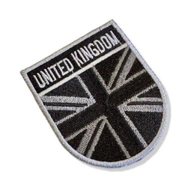 Imagem de BP0001E-002 Bandeira Reino Unido Patch Bordado 6,8x8,0 - BR44
