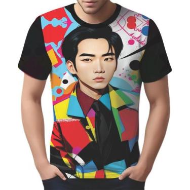 Imagem de Camisa Camiseta Tshirt K-pop Moda Coreana Pop Art Ásia 14 - Enjoy Shop