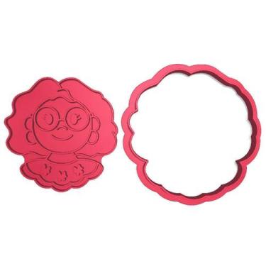 Imagem de Cortador Carimbo Mirabel Família Encanto Madrigal - DOCE IMPRESSO, 6cm