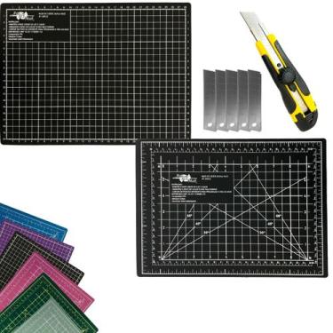 Imagem de Base de Corte A3 45x30cm Dupla Face AutoCura Multiuso Estilete Profiss