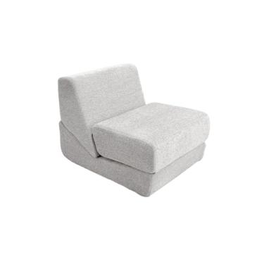 Imagem de Compression Sofa，Compressed Sofa in Box，Folding Sofa Bed，Folding Sofa, Portable Fold Out Chair Bed ，Comfy Floor Sofa Lounge，Chenille/Corduroy Fabric - for Living Room Bedroom(White)