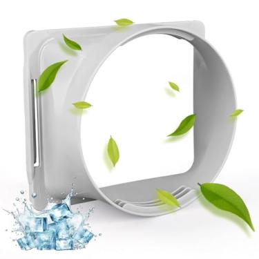 Imagem de Acoplador de mangueira de exaustão de ar condicionado portátil de 15 cm, conector de extensão de mangueira CA, acoplador de mangueira de escape, adaptador de janela, conector de tubo de unidade CA