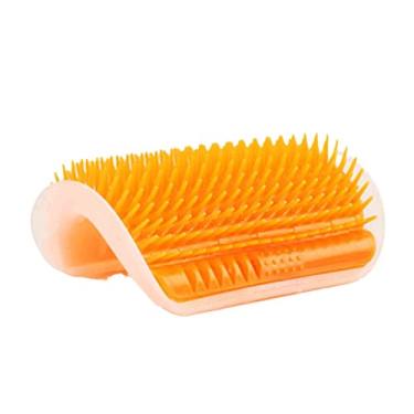 Imagem de rrrrr Pente de escova para animais de estimação, brinquedo de gato, canto, pente, massagem com catnip arranhador de rosto de gato para gatinho, acessórios de gato