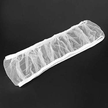 Imagem de Capa de Gaiola para Pássaros de Malha Branca - Proteção contra Poeira para Pássaros Canoros como Tordo, Pega e Cotovia - Acessórios Premium para Gaiola (Grande)