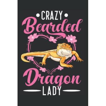 Imagem de Bartagamen Tagesplaner: Crazy Bearded Dragon lady Bartagame/Kalender 2023 & 2024 / Wochenplaner Tagesplaner Planer/Planungsbuch To-Do-Liste / 6x9 Zoll / 100 ausfüllbare Seiten