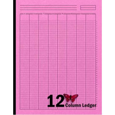 Imagem de 12 Column Ledger Notebook: Twelve Column Ledger Sheets, Columnar Ledger Sheet, Accounting Ledger Pad, Financial Ledger Book, 120, Size 8.5"X11"(Volume-10)
