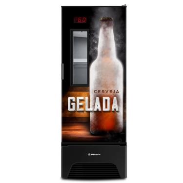 Imagem de Cervejeira Porta de Visor 574 Litros Metalfrio VN50AF Preta 220V