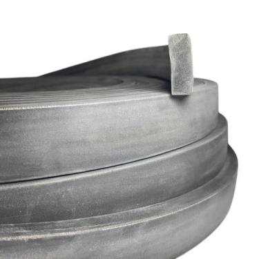 Imagem de Borracha Perfil Esponjoso Vedação 38X12,5mm Macio - 1 Metro Borrachas 