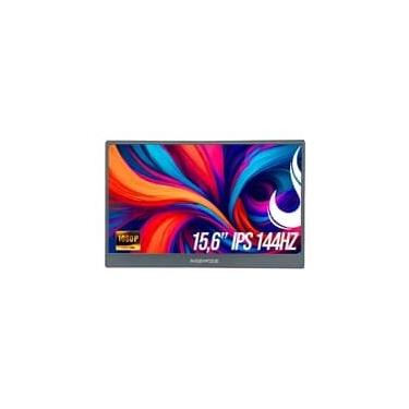 Imagem de Monitor Portátil Gamer Rise Mode Portavision 15.6", Full HD, 144Hz, IPS, Mini HDMI, USB...