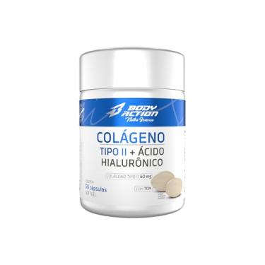 Imagem de Colágeno Tipo 2 - C/Ácido Hialuronico 30 Capsulas - Bodyaction