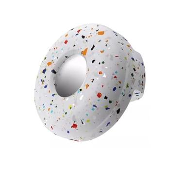 Imagem de Capa de Rastreador para coleira de cachorro Silicone Pet Collar compatível com Apple Rastreador, Suporte de etiqueta de ar antiperda para acessórios de coleiras de cães de gato (FLORAL)