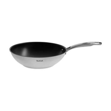Imagem de Frigideira Wok Tefal Duetto 28 cm, 28 cm, Inox