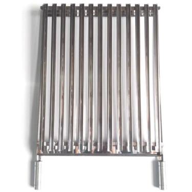 Imagem de Grelha Argentina 60x60 De Inox Churrasco Parrilla Gaúcha - INOX LAURIN