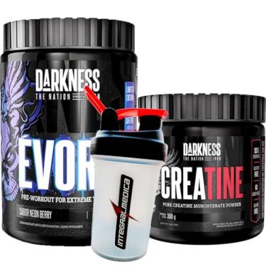 Imagem de Combo Évora XT 300g + Creatine 300g Darkness + Coqueteleira