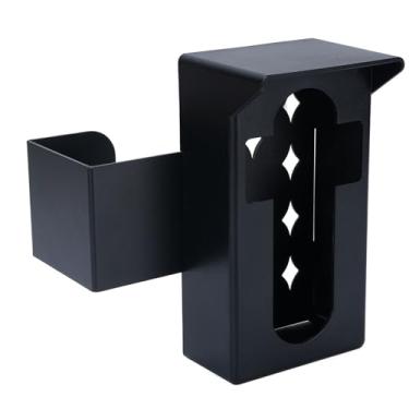 Imagem de Montagem de Campainha de Vídeo Anti -roubo, Suporte de Montagem de Aço Inoxidável Sem Perfuração Suporte de Câmera Ajustável para o Apartamento de Aluguel de Dormitório