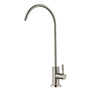 Imagem de Torneira de filtro de água, torneira de água potável 100% sem chumbo LOUEVIDO se encaixa na maioria das unidades RO ou sistema de filtragem de água sem folga de ar, torneira de água potável 304 de aço