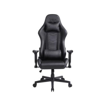Imagem de Cadeira Gamer XT Racer Reclinável Giratória Preta Speed Series, Preto,