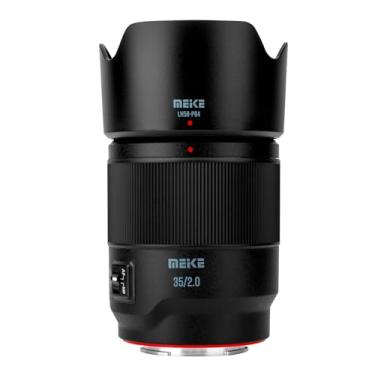 Imagem de Meike Lente de motor de passo STM de quadro completo de foco automático F2.0 de 35 mm compatível com câmeras Sony E Mount A7 A7R A7IV A7R IV A7III A7RII A7RIII A7SIII A9 A7C A7CII