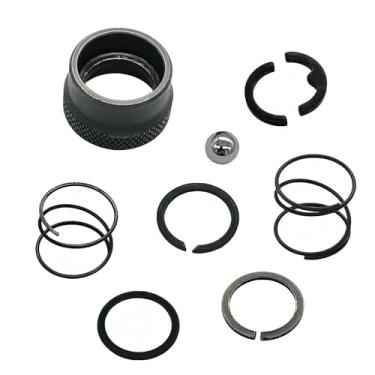 Imagem de N864734 NA202231 N921819 N921819 Kit de chave de impacto de bola de aço com mola de colar se encaixa no conjunto de substituição de chave de impacto atômica sem fio Dewalt DCF850B DCF850 DCF850N