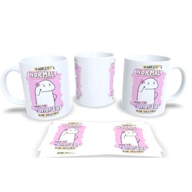 Imagem de Caneca Personalizada Com Frases Engraçadas, Divertidas e Deboche P22 (Pareço normal.)