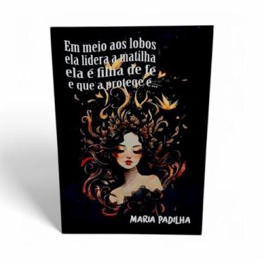 Imagem de Placa Decorativa Maria Padilha Mdf com Fita DuplaFace 27 cm - Flash