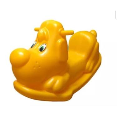 Imagem de Gangorra Modelo Premium Cachorrinho - Amarela cor exclusiva  - Valenti