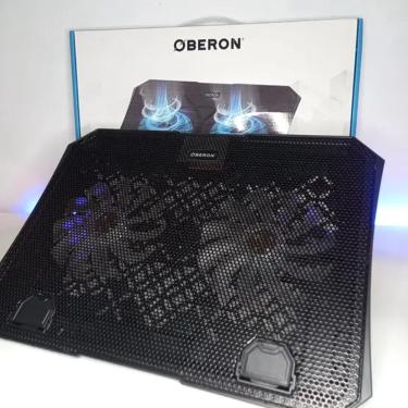 Imagem de Base para Notebook Cooler Oberon - Eficiente e Preto