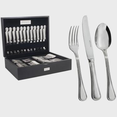 Imagem de Faqueiro Louvre 101 Peças Aço Inox 18/10 3MM C/Estojo -Fracalanza