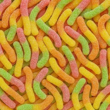 Imagem de Bala De goma Acida Citrus Minhoca 100g Premium - Grupo Rocha Saúde