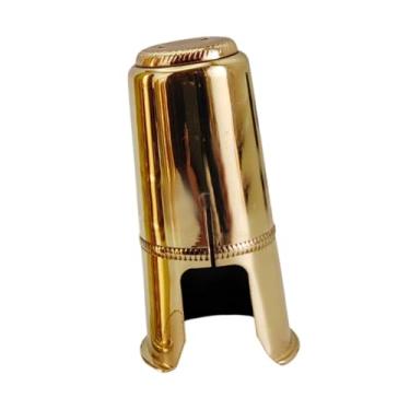 Imagem de YIJU Tampa do bocal do saxofone para o soxo do soxino Acessórios profissionais de instrumentos musicais da capa de proteção do bocal, Soprano