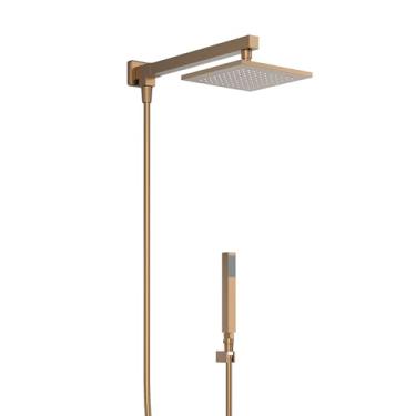 Imagem de BRACCI Chuveiro com Desviador Vercci (Rose Escovado)