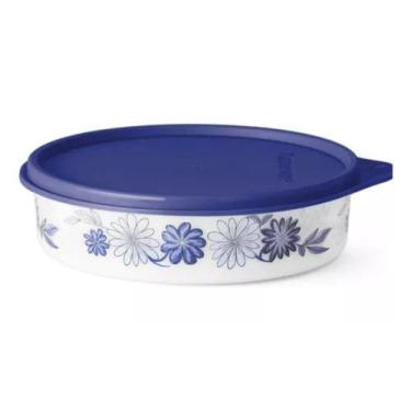 Imagem de Tupper Pratinho 500ml Tupperware, Aquarela Azul