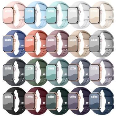 Imagem de Pulseiras Apple Watch Knossen (20 Unidades) - Silicone 38/40/41/49mm