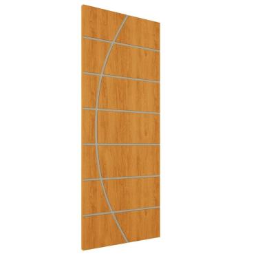 Imagem de Kit 3 Portas De Madeira Frisada U.V  210cm x 90cm - R20C