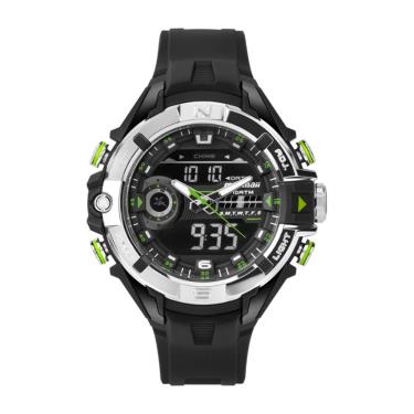Imagem de Relógio Mormaii Masculino Ref: Mo1184/8f Esportivo Anadigi Black