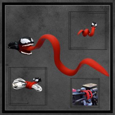 Imagem de Patinho Jack com Led -  Pato de Borracha Decora Bike Moto - alfashop, 