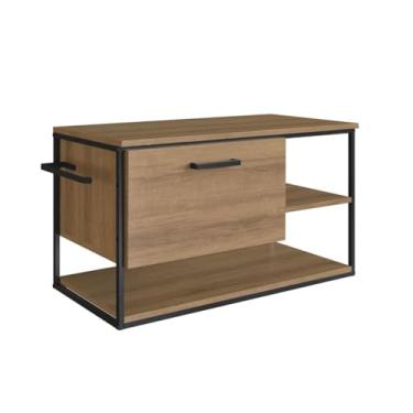 Imagem de GABINETE SUSPENSO PARA BANHEIRO 80CM P1007 MEL SEM CUBA