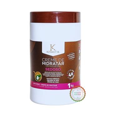Imagem de Creme Pentear Profissional Kosmetik Controle De Frizz - 1 Kg
