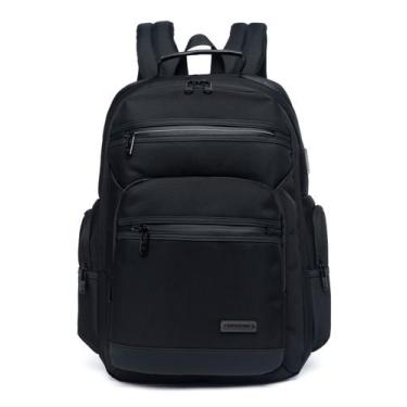 Imagem de Mochila Bolsa Executiva Masculina Espaçosa Reforçada Notebook - Polo O