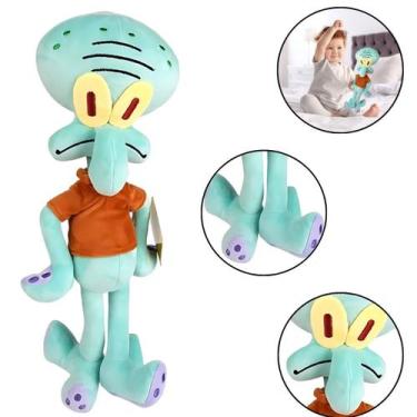 Imagem de Pelúcia Infantil Lula Molusco 30cm Multikids Bob Esponja