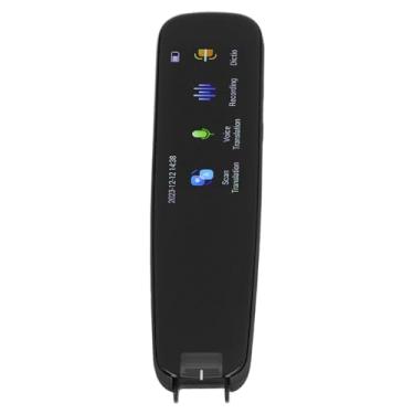 Imagem de Tradução por caneta de digitalização, botão e operação tátil tipo de gravação inteligente C carregando uma caneta scanner leitor de alta velocidade para viajantes (preto)