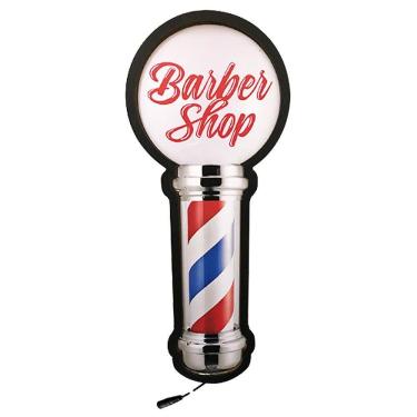 Imagem de Luminária Decorativa de Parede Poste de Barbearia