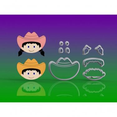 Imagem de Cortador Fazendinha Fazendeiros Modular Mod 2 Tamanho 5Cm