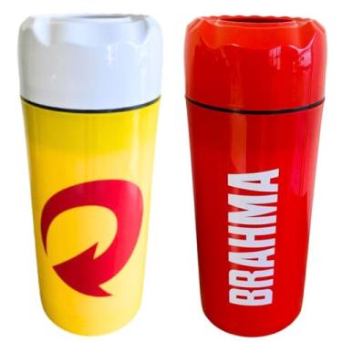Imagem de Kit 2 Suporte Cerveja Porta Litrão Garrafa 1 Litro Térmico Personalização