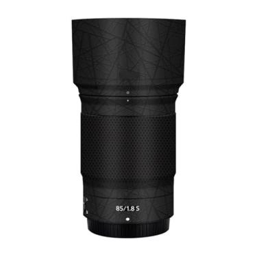 Imagem de Película protetora de vinil para câmera Nikon Z 85 mm F1.8S Acessórios para fotografia (cruz ultra preta)