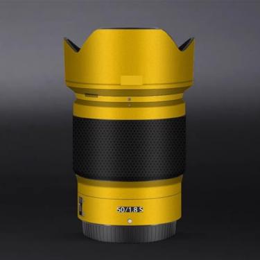 Imagem de Para Nikon Z 50mm F1.8S Adesivo de Lente de Câmera Revestimento Película Protetora Protetor Corporal Decalque Skin 50 1.8 (Matte Gold