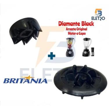 Imagem de Kit de Arrastes do Copo e do Motor Liquidificador Britania Diamante Bl