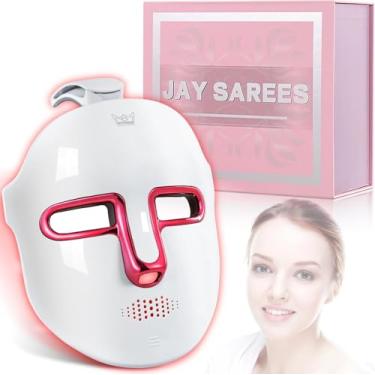 Imagem de Máscara LED Facial Fototerapia 7 Cores Rejuvenescimento Antiacne Antirrugas Clareadora Profissional